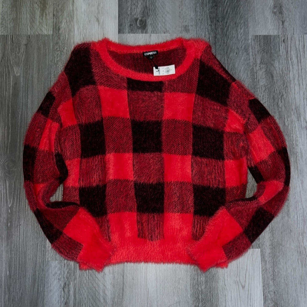 🏁 NEW WITH TAG 🏁Express Checkered Shirt